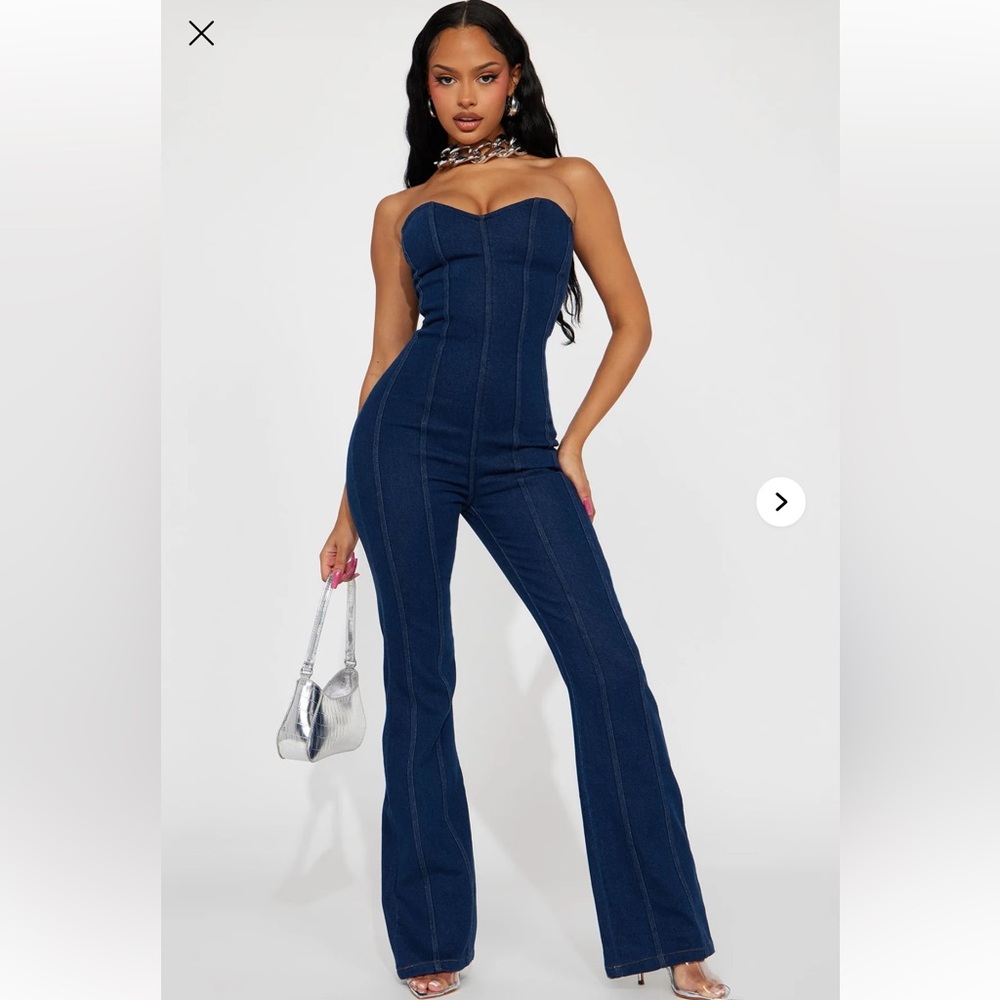 Fashion Nova Be My Sweetheart Jumpsuit